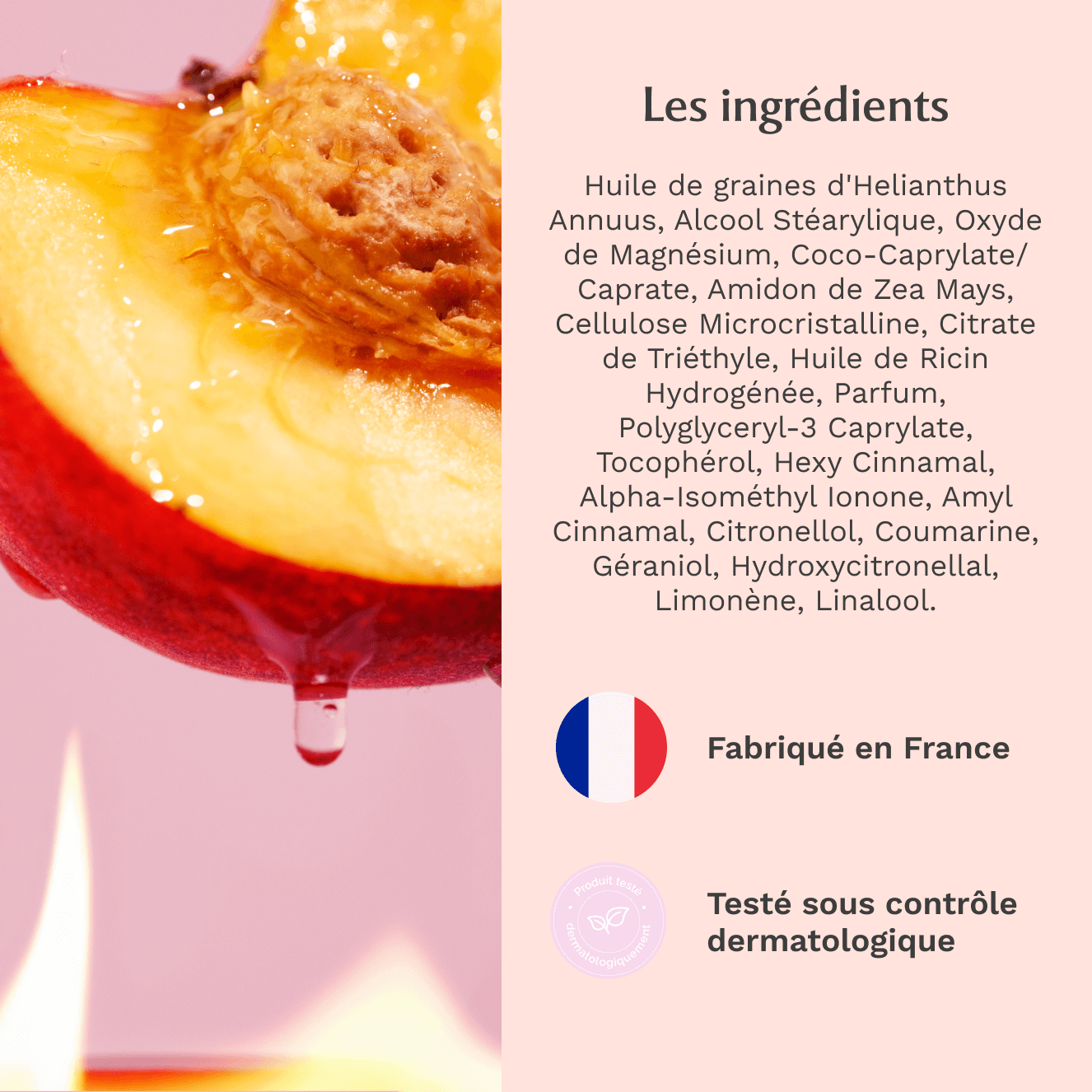 3 déodorants Hot Peach