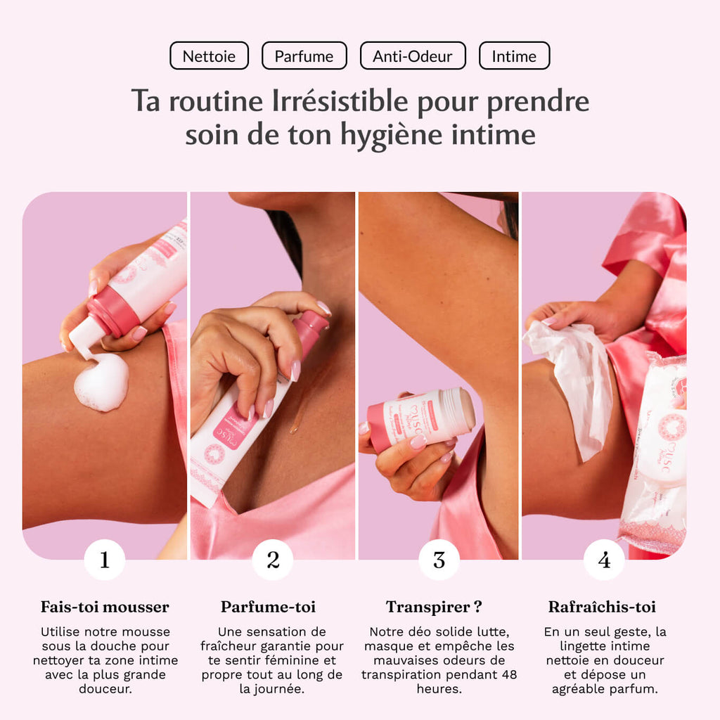 Mousse nettoyante Intime au Sweet Litchi - la Délicieuse