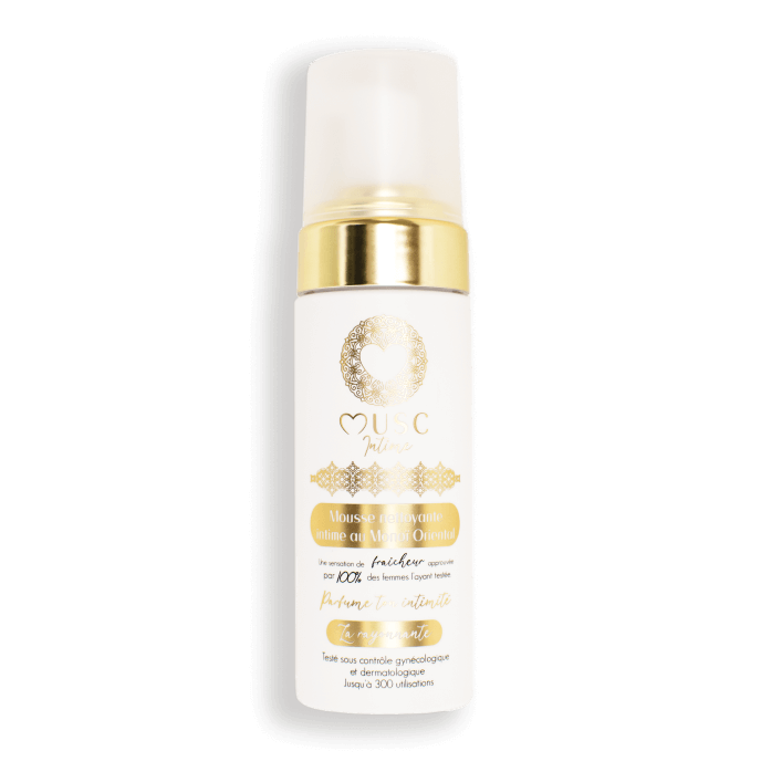 Mousse nettoyante Intime Monoï Oriental - La Rayonnante